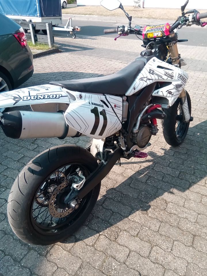 Supermoto Honda CRF450 mit TÜV 05/2025 & Zulassung - Mönchengl. in Mönchengladbach