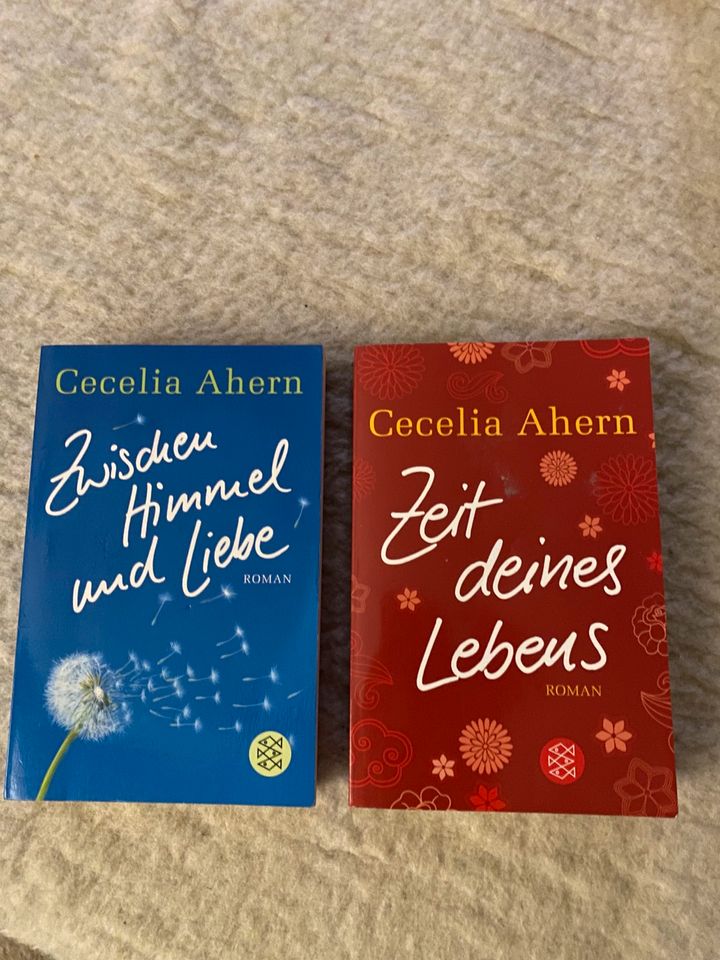 Cecilia Ahern 2 Bücher super Zustand in Werben (Spreewald)