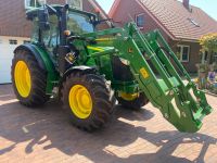 John Deere 5100M mit 603M Frontlader Niedersachsen - Uplengen Vorschau