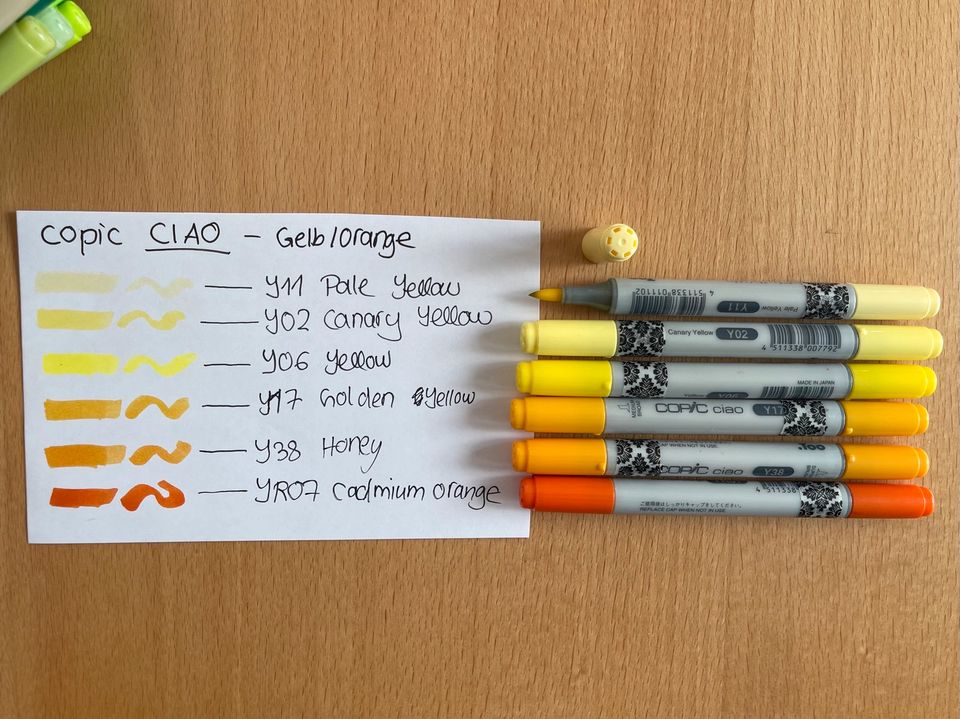 Verkaufe Copic Ciao Marker und Papier in Gemmrigheim