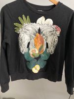 schwarzes Sweatshirt mit buntem Pferde-Print von Monki Stuttgart - Stuttgart-Mitte Vorschau