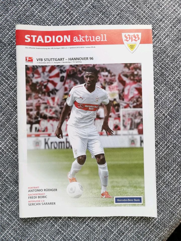 Originale VfB Stadionzeitung in Tuttlingen