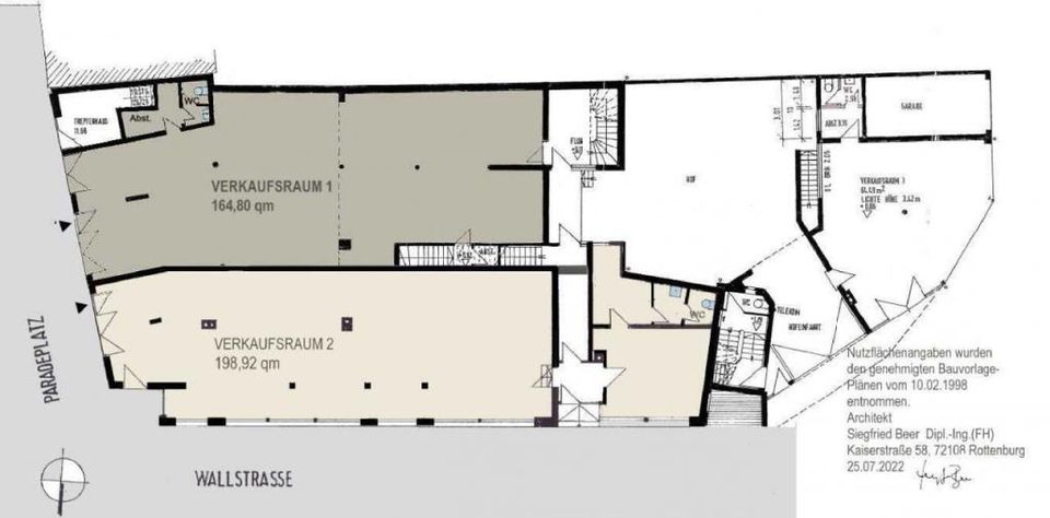 Perfekte Sichtlage am neuen Paradeplatz in Forchheim