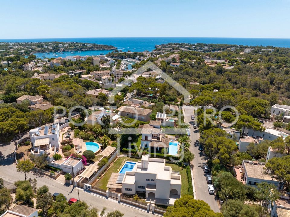 Hafennahe Villa mit Dachterrasse, Meerblick, Pool und Aufzug in ruhiger Lage Porto Petro’s - Mallorca in Bremen