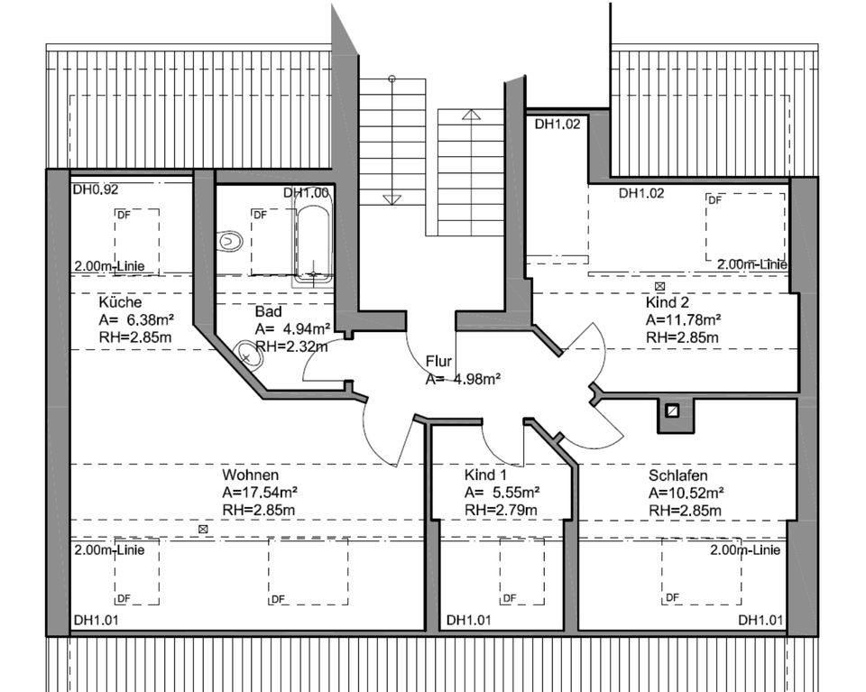 4 Zimmer im Dachgeschoss Wielandstr. 35 ab 01.06.2024 in Weißenfels