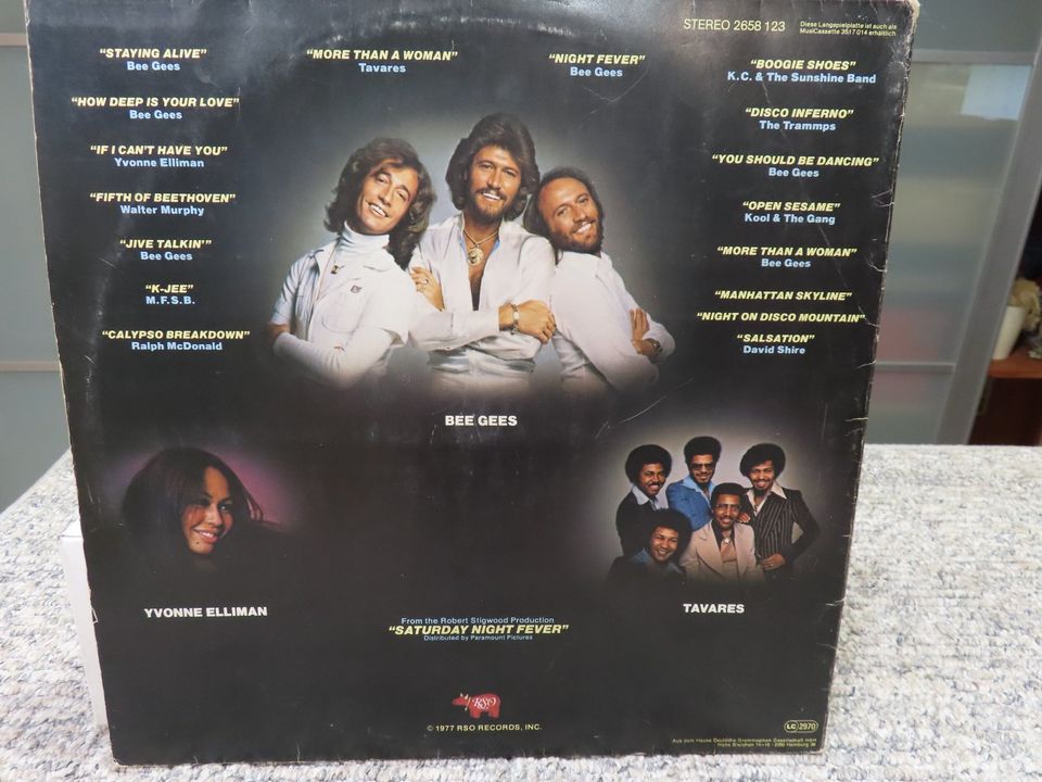 LP Santana Dona Summer BeeGees Georg MyCrae in Braunsbedra