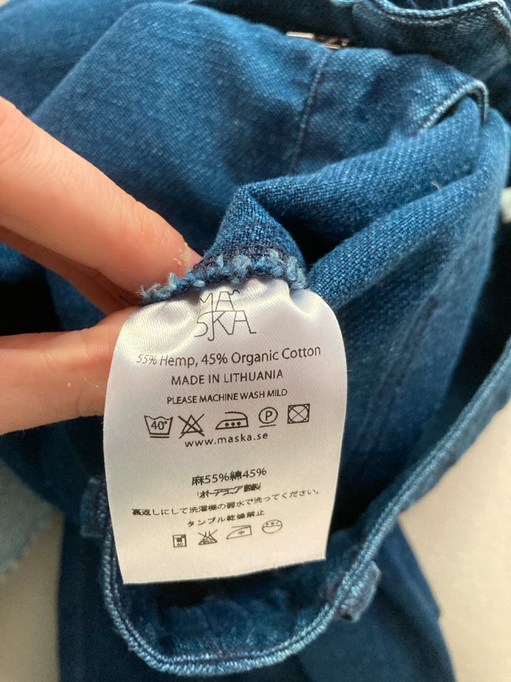 Maska Lo Hemp Organic Cotton Jeans Hanf Fair Nachhaltig XS S 34 3 in München