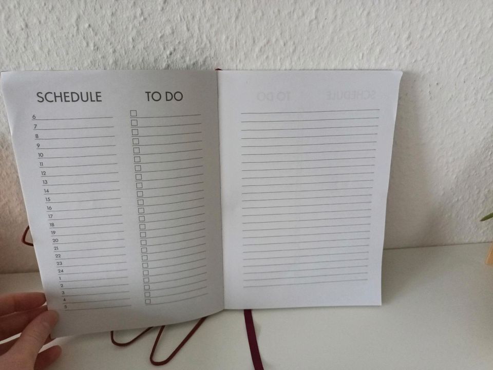 Notizbuch Kalender Hema schwarz To Do Timer Planner Planer in Nienburg (Weser)