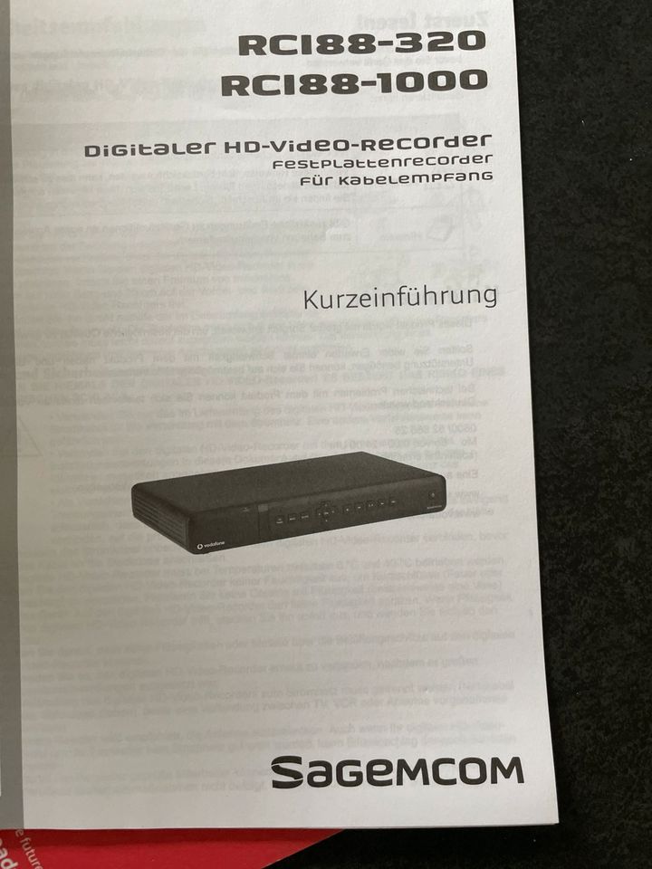 Digitaler HD-Video-Recorder in Burghausen