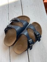 Birkenstock Pantolette Gr. 27 navy Thüringen - Jena Vorschau