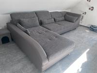 Ecksofa/Couch in grau-braun Niedersachsen - Wesendorf Vorschau