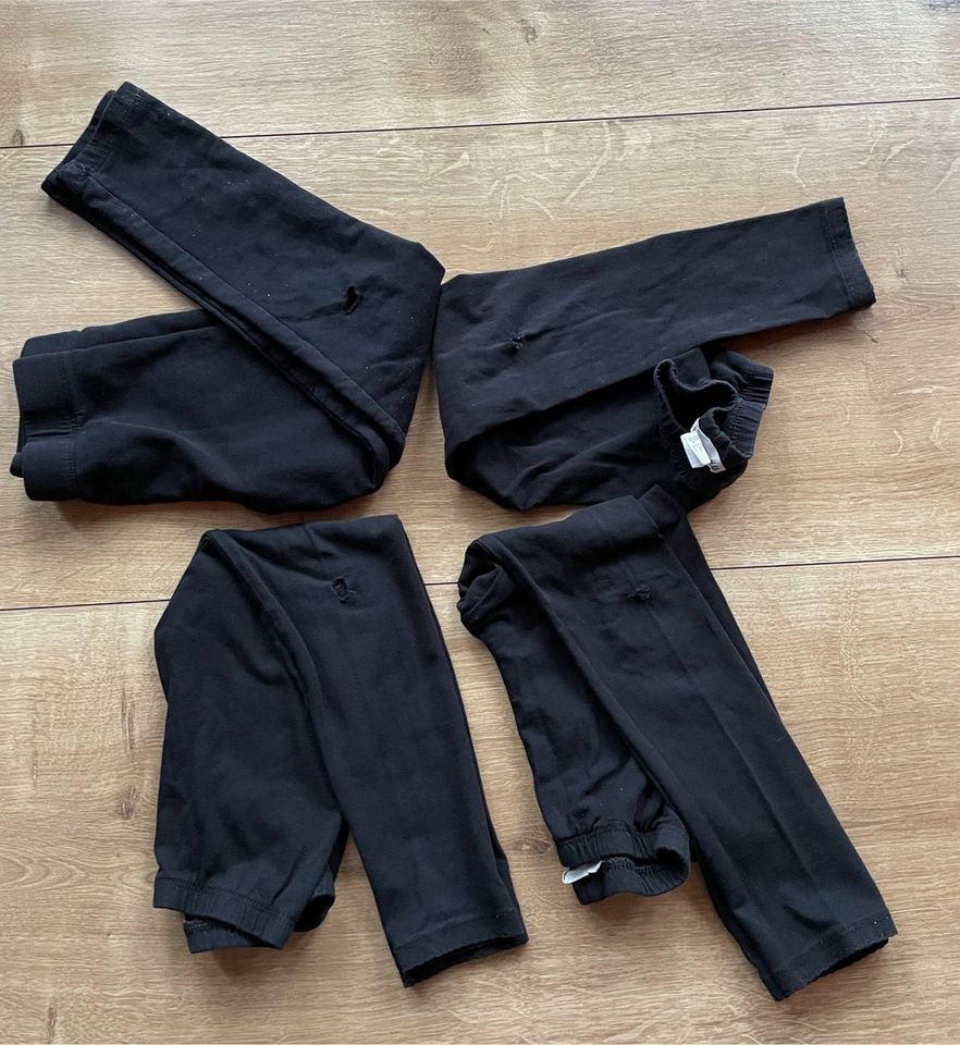 Leggings, Leggins, 4 Stück, Paket, Räuberpaket, H&M, Gr. 110 in Hamburg