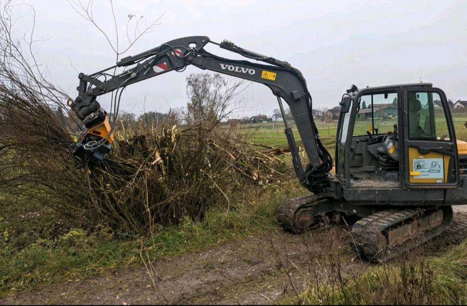 Bagger Mietbagger Vermietung Wochende Angebot Bagger in Markdorf