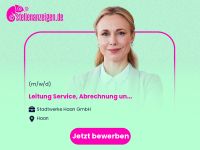 Leitung Service, Abrechnung und Nordrhein-Westfalen - Haan Vorschau