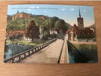 ✅ alte AK GERA Untermhaus 07548 Adelheid Brücke gelaufen 1914 Thüringen - Gera Vorschau