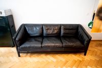 Stouby Leder Sofa Couch Dreier 80er Innenstadt - Köln Altstadt Vorschau