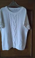 reduziert Schicker weisser kurzarm Pullover von Bonita Gr XL Nordrhein-Westfalen - Stemwede Vorschau
