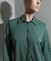 Retro Bluse - Orsay - grün gemustert - Gr. M Nordrhein-Westfalen - Ennigerloh Vorschau