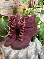 Justfab Heels 39 ankle Boots Stiefeletten Stiefel Bordeaux Rot Hessen - Eschborn Vorschau