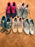 Asics Tennisschuhe Gr. 40,5 Gel 5 Paar mint weiß blau pink Baden-Württemberg - Karlsruhe Vorschau