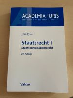 Ipsen, Staatsrecht I, Staatsorganisationsrecht, 29. Auflage Dortmund - Huckarde Vorschau