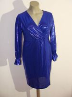 Abendkleid in Metallisch Blau Größe 48 / 2XL Party Kleid glänzend Bayern - Lauingen a.d. Donau Vorschau