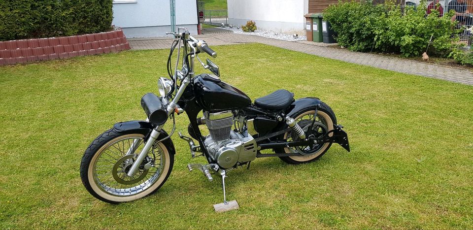 Suzuki LS 650 Savage Bobber Umbau in Priesendorf