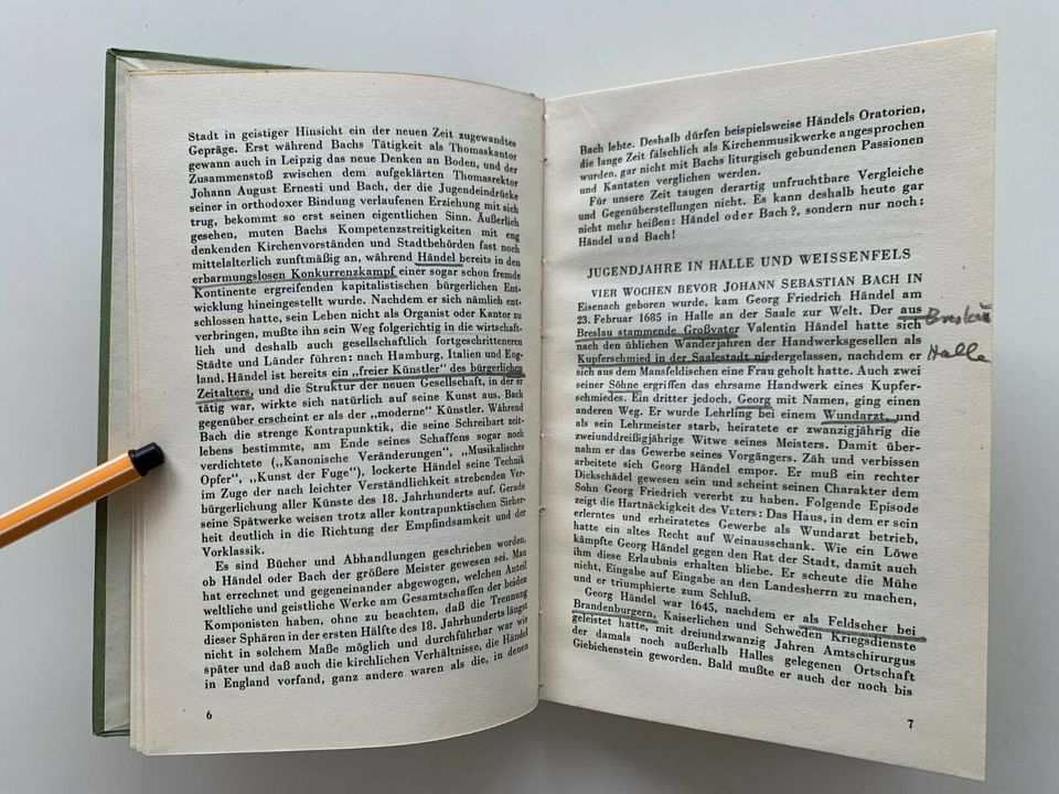 Richard Petzold, Georg Friedrich Händel sein Leben in Bildern //+ in Dortmund