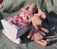 Shabby Wiege Puppenstube schön für Maileg Nordrhein-Westfalen - Mönchengladbach Vorschau