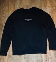 FRED PERRY EMBROIDERED SWEATSHIRT/ PULLOVER SCHWARZ Friedrichshain-Kreuzberg - Friedrichshain Vorschau