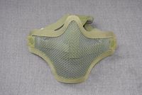 Gittermaske Halbmaske Metall Steel Half Face Mask Oliv Airsoft So Neumünster - Tasdorf Vorschau