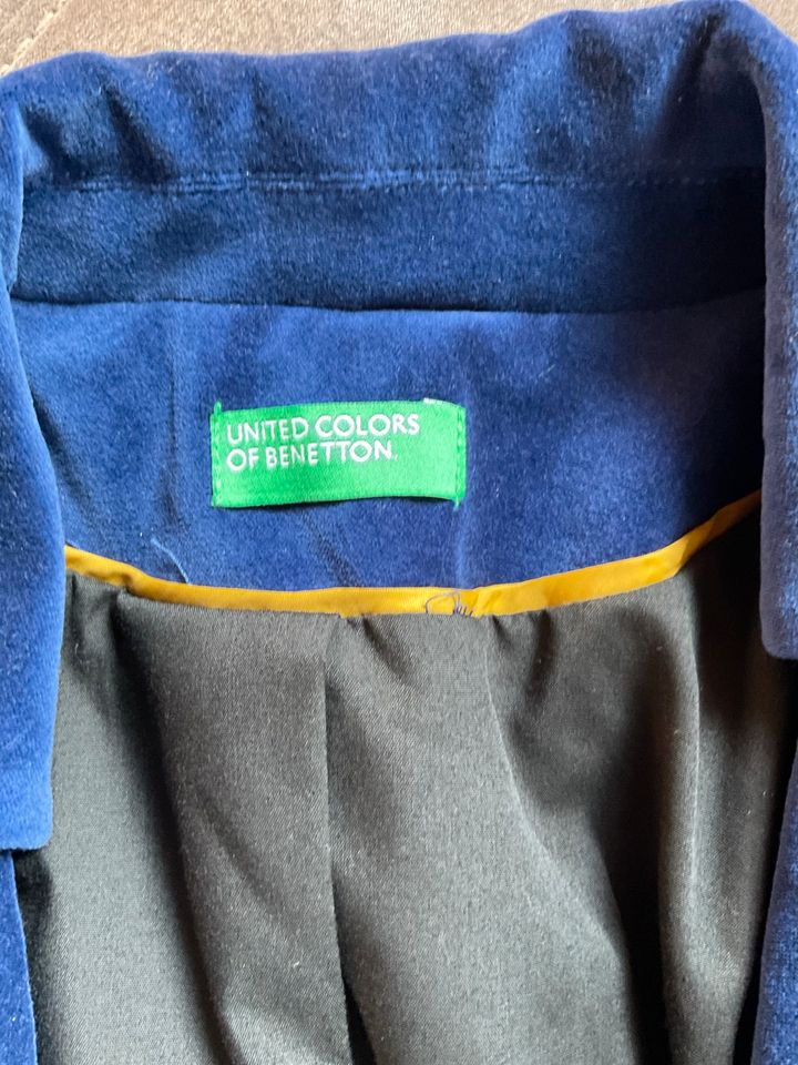 Benetton Samtblazer in Frankfurt am Main