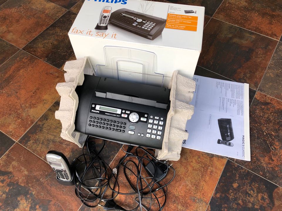 Philips Magic 5 Classic Dect Telefon und Fax im Originalkarton in Sachsen -  Ottendorf-Okrilla | eBay Kleinanzeigen ist jetzt Kleinanzeigen