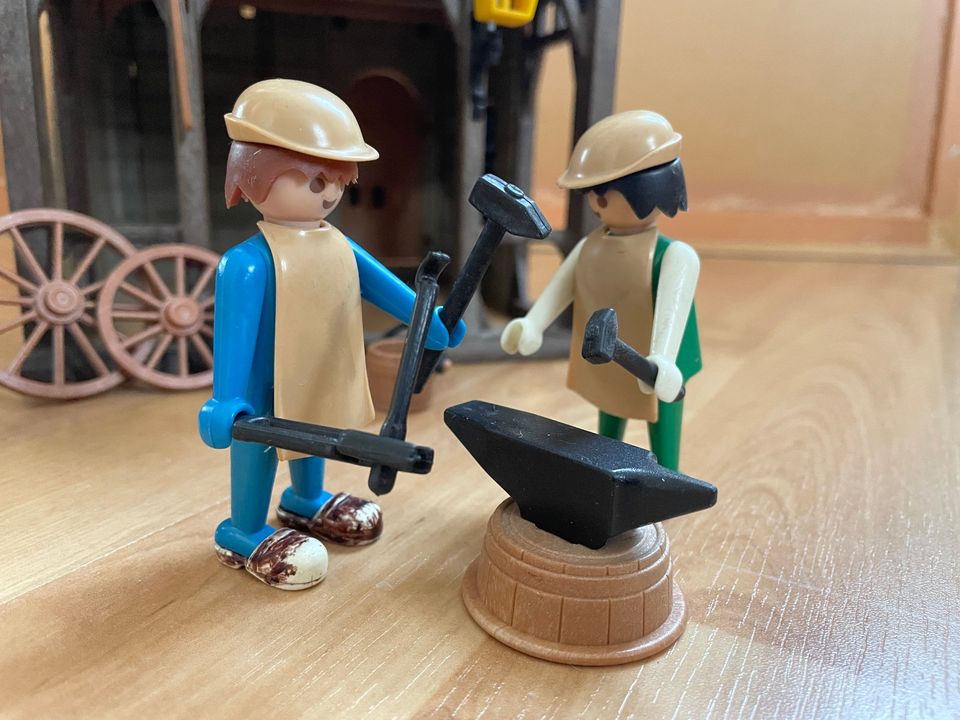 Playmobil 3442 Schmiede von Ende 70er mit Figuren in Remscheid