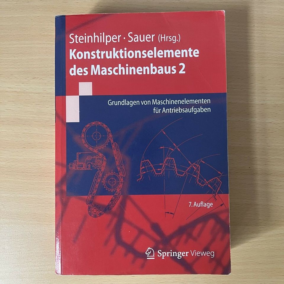 Konstruktionselemente des Maschinenbaus 2 - 7. Auflage Lehrbuch in Hilden