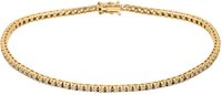 Diamant Armband Brillant ins. 0,70ct 585/- 14K Gelbgold Baden-Württemberg - Tiefenbronn Vorschau