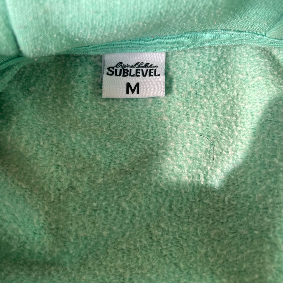 Hoodie (M Damen) Sweatshirt Pullover Baumwolle türkis mintgrün in Heidelberg