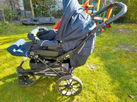 Emmaljunga Duo Edge Kinderwagen in dunkelblau Hamburg-Nord - Hamburg Langenhorn Vorschau