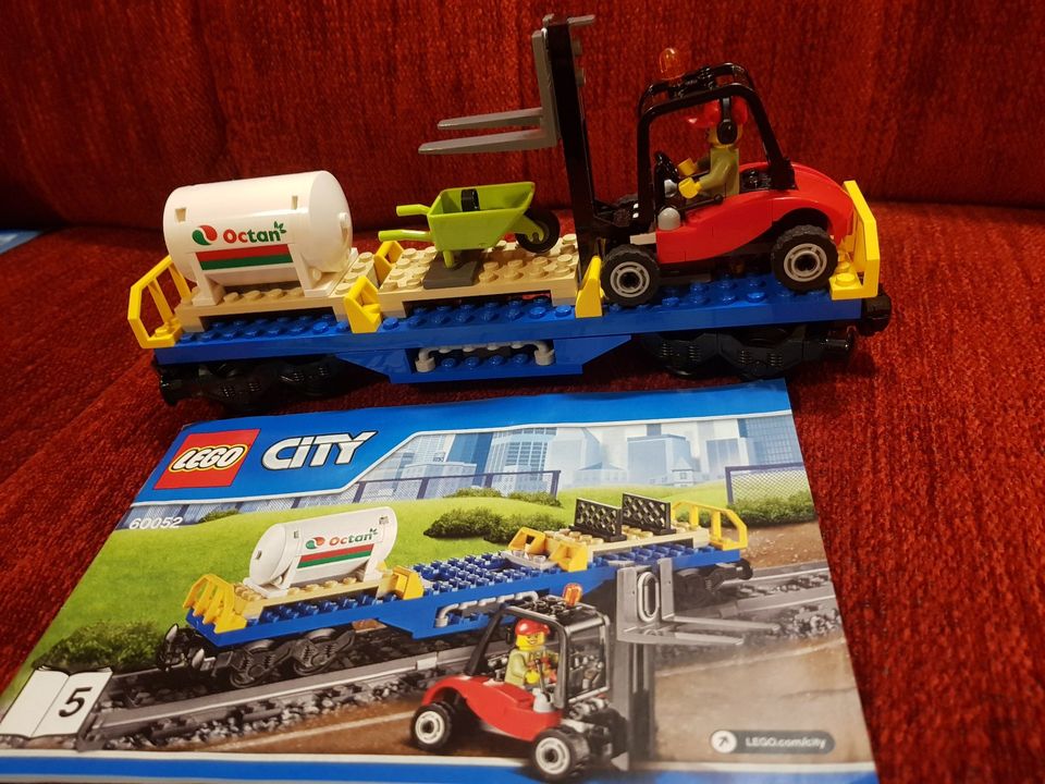 Lego City 60052 Güterzug komplett  OVP+Plan+mehrere Waggons in München