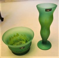 hübsche Vase von Leonardo plus Schüssel Sachsen - Taucha Vorschau