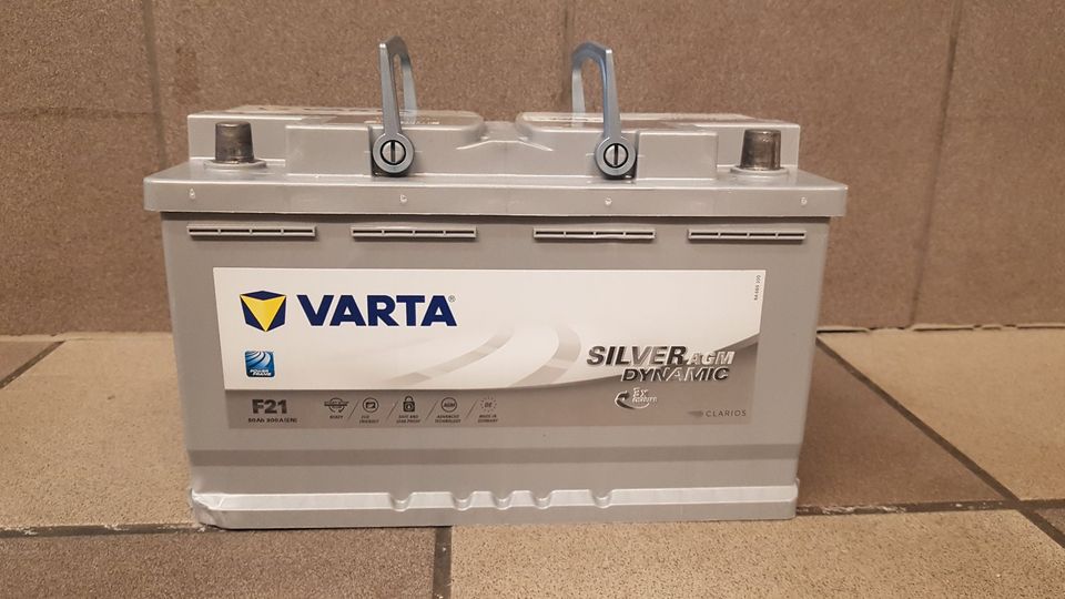 Batterie VARTA Silver Dynamic AGM F21 80Ah 800A Start Stop in  Nordrhein-Westfalen - Herten, Ersatz- & Reparaturteile