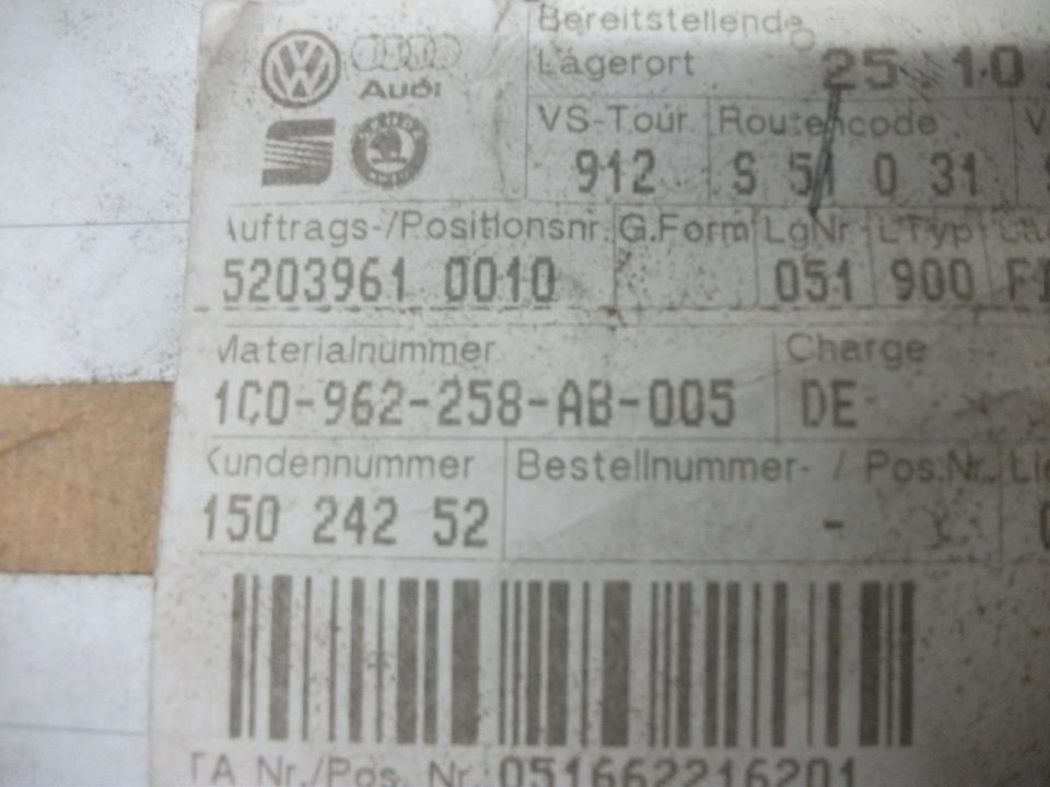 Golf 4 Beetle ua Komfortsteuergerät 1C0962258AB  005 neu in Wendeburg