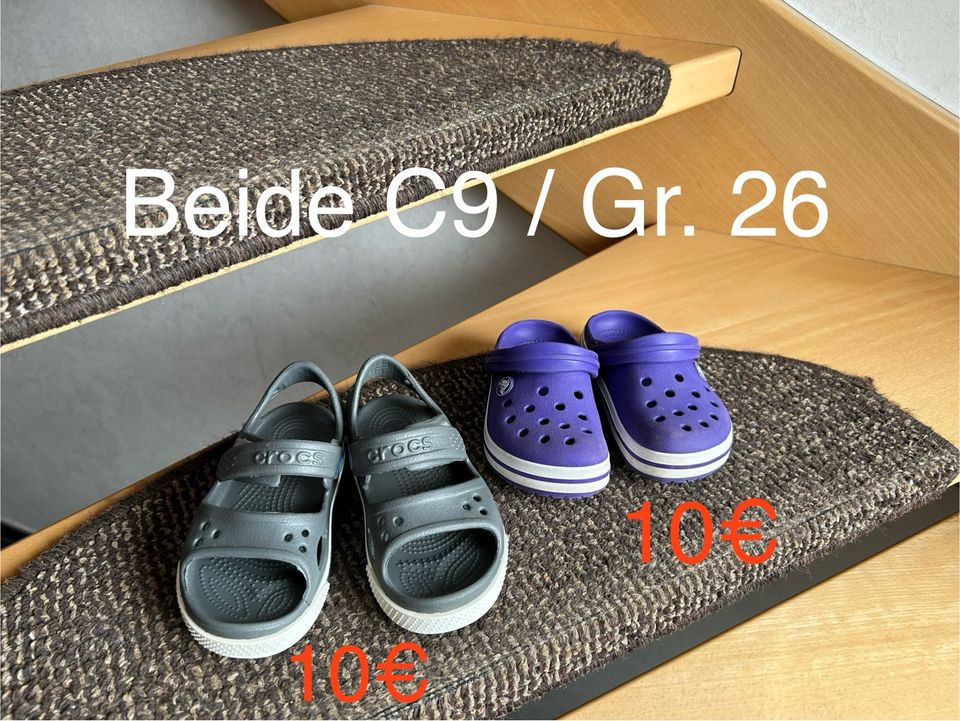 Badelatschen von crocs Gr. 9 / Gr. 26 in Minden