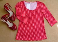 Street One T-Shirt rot Polkadots Gr. 38 neu mit Etikett Kiel - Suchsdorf Vorschau