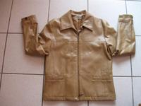 ☯️ Yessica ☯️ Damen Kunstleder Jacke 40 L beige SALE Frankfurt am Main - Westend Vorschau