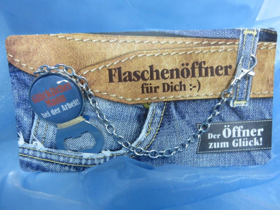 Flaschenöffner für Dich - Der Öffner zum Glück!  Glücklicher Man in Hösbach