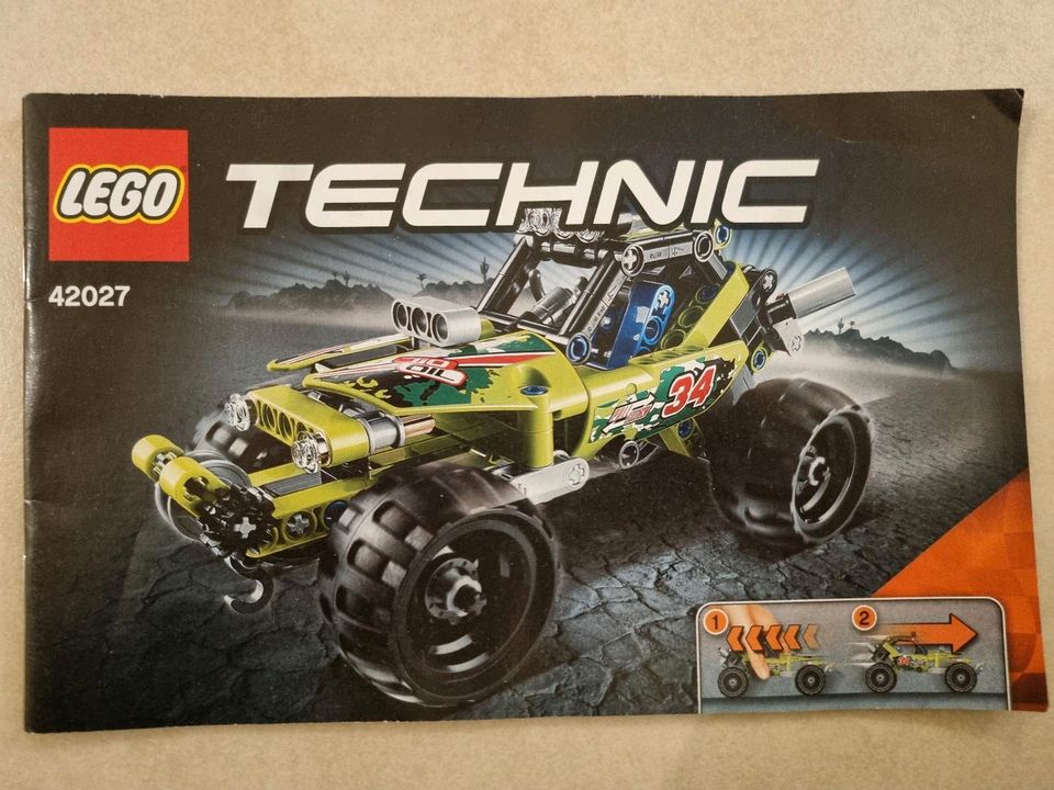 42027 LEGO Technic - Action Wüsten Buggy Gelände Buggy Pull Back in Kropp