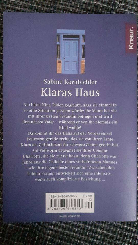 Buch: Klaras Haus. Von Sabine Kornbichler in Parsberg