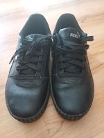 Puma Sneaker / schwarz / Leder / neuwertig / Gr.37 Sachsen - Klipphausen Vorschau