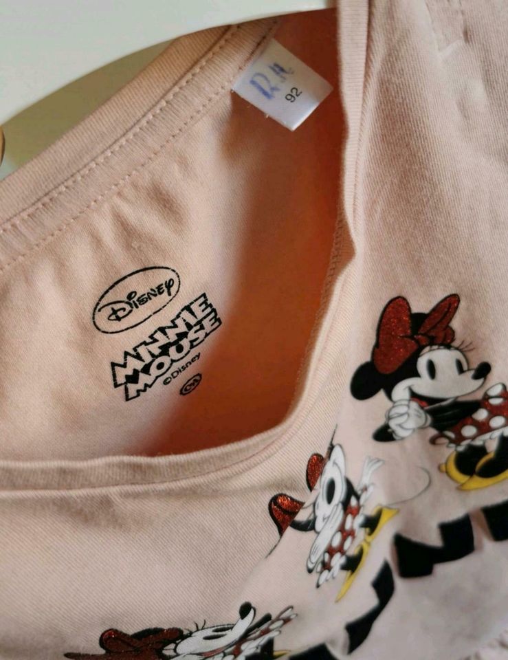 Shirt Minnie Mouse Größe 92 in Starsiedel